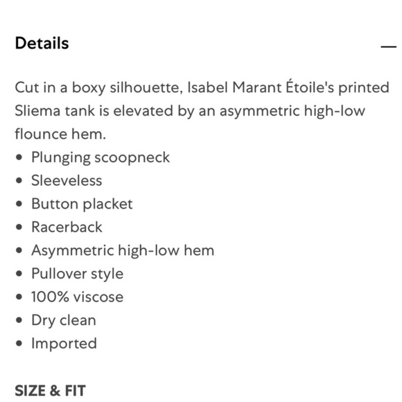 Isabel Marant Itoile Slimea TankTop - Picture 6 of 9